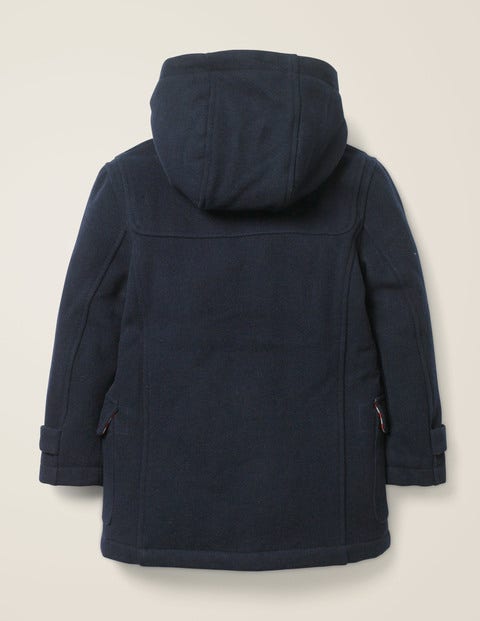 Wool Duffle Coat - Navy Wool Duffle Coat - Navy