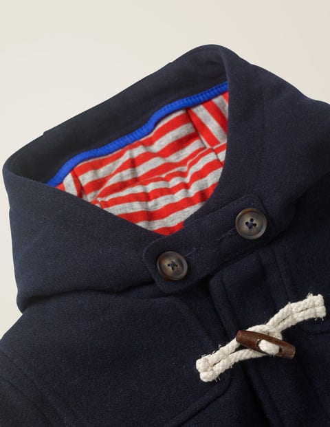 Wool Duffle Coat - Navy Wool Duffle Coat - Navy