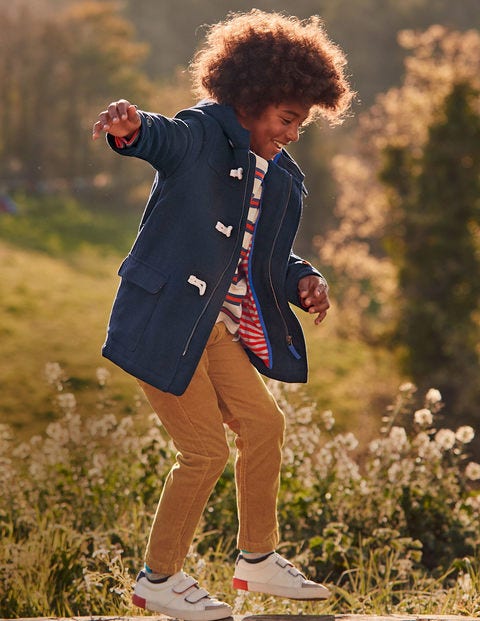 Wool Duffle Coat - Navy Wool Duffle Coat - Navy