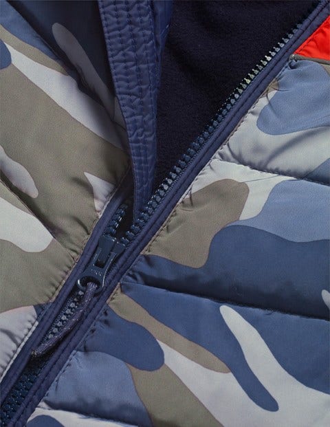 Shower Resistant Gilet - College Blue/Camouflage Shower Resistant Gilet - College Blue/Camouflage