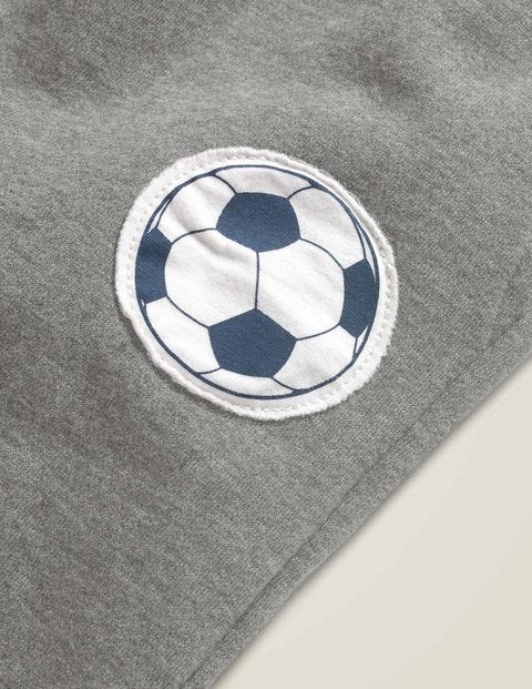 Football Detail Joggers - Dark Grey Marl Football Football Detail Joggers - Dark Grey Marl Football