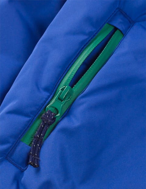 Teddy-Lined Anorak - Blue Heron Teddy-Lined Anorak - Blue Heron