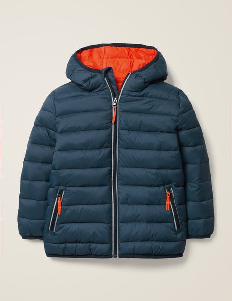 Pack-Away Padded Jacket - Stormy Blue Pack-Away Padded Jacket - Stormy Blue