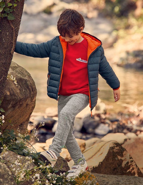 Pack-Away Padded Jacket - Stormy Blue Pack-Away Padded Jacket - Stormy Blue