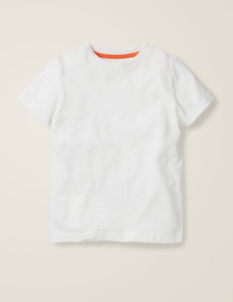 Slub Washed T-shirt - White Slub Washed T-shirt - White
