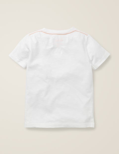 Slub Washed T-shirt - White Slub Washed T-shirt - White