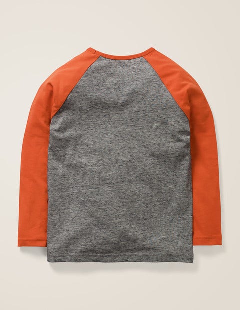 Slogan Raglan T-Shirt - Grey Marl Cool Slogan Raglan T-Shirt - Grey Marl Cool