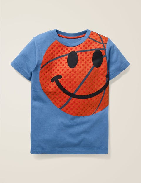 Sporty Emoji T-Shirt - Elizabethan Blue Emoji Sporty Emoji T-Shirt - Elizabethan Blue Emoji