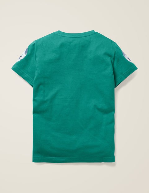 Sporty Emoji T-Shirt - Hike Green Football Sporty Emoji T-Shirt - Hike Green Football