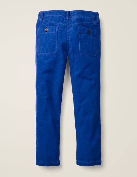 Relaxed Cord Chino Pants - Bright Blue Relaxed Cord Chino Pants - Bright Blue