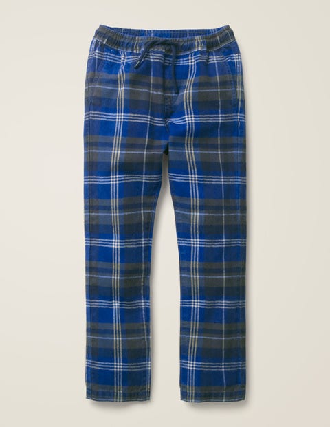 Relaxed Slim Pull-On Pants - College Blue/Terrain Green Relaxed Slim Pull-On Pants - College Blue/Terrain Green