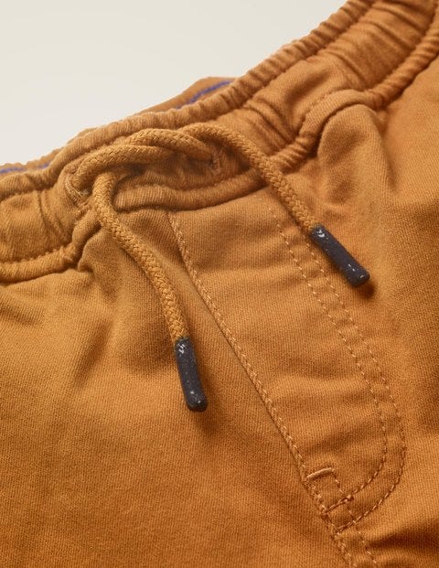Relaxed Slim Pull-On Pants - Butterscotch Brown Relaxed Slim Pull-On Pants - Butterscotch Brown