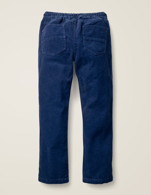 Relaxed Slim Pull-On Pants - College Blue Cord Relaxed Slim Pull-On Pants - College Blue Cord
