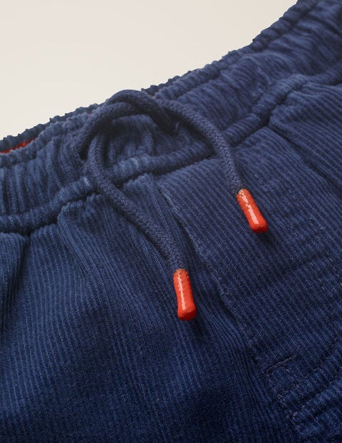 Relaxed Slim Pull-On Pants - College Blue Cord Relaxed Slim Pull-On Pants - College Blue Cord
