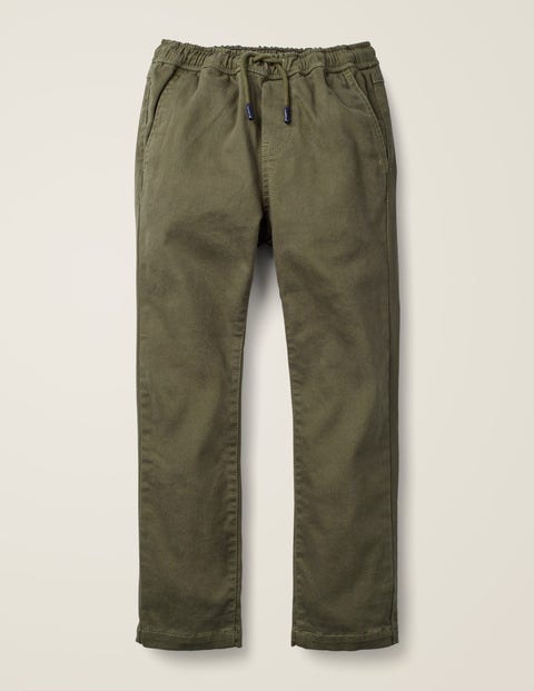 Relaxed Slim Pull-On Pants - Classic Khaki Relaxed Slim Pull-On Pants - Classic Khaki