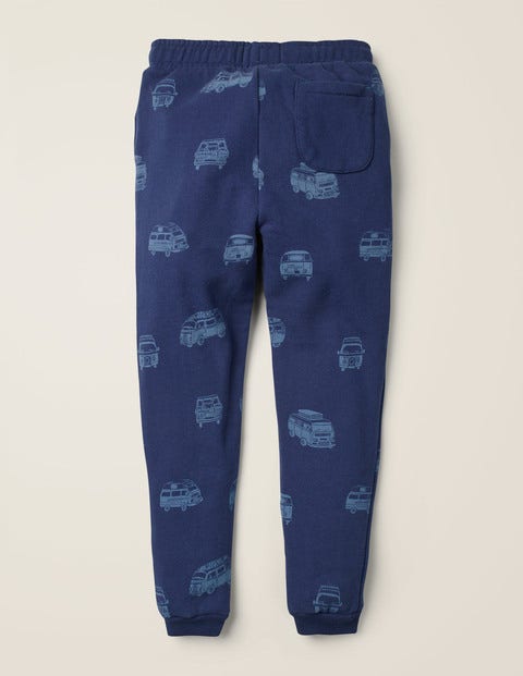 Relaxed Printed Joggers - College Blue Campervans Relaxed Printed Joggers - College Blue Campervans
