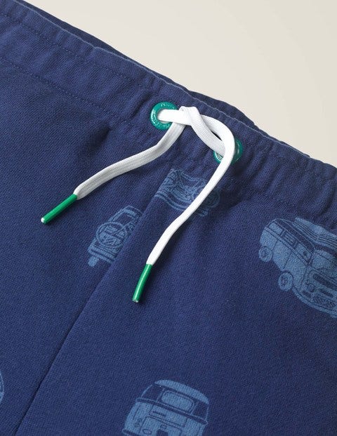 Relaxed Printed Joggers - College Blue Campervans Relaxed Printed Joggers - College Blue Campervans