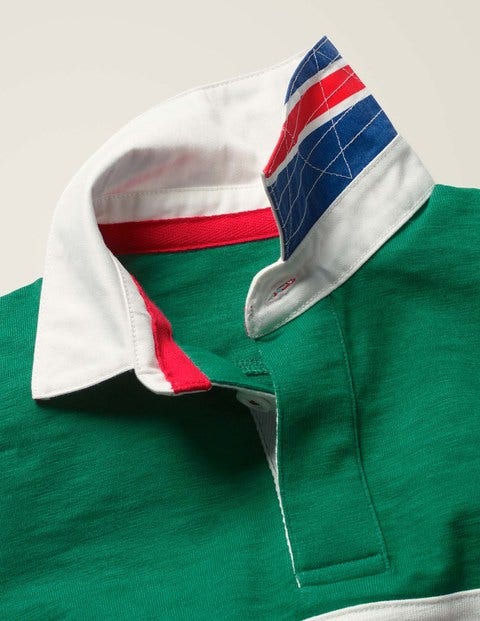 Rugby Shirt - Hike Green/Suffolk Pink Rugby Shirt - Hike Green/Suffolk Pink