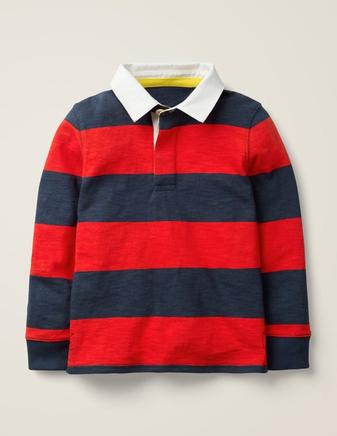 Rugby Shirt - Stormy Blue/Rocket Red Rugby Shirt - Stormy Blue/Rocket Red