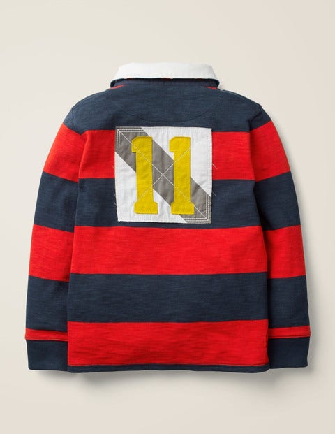 Rugby Shirt - Stormy Blue/Rocket Red Rugby Shirt - Stormy Blue/Rocket Red