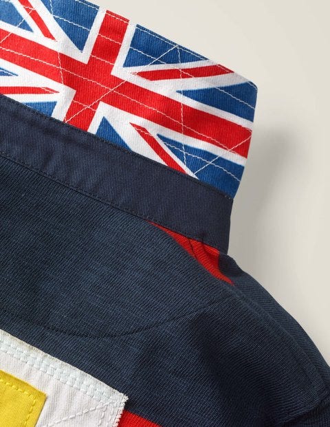 Rugby Shirt - Stormy Blue/Rocket Red Rugby Shirt - Stormy Blue/Rocket Red