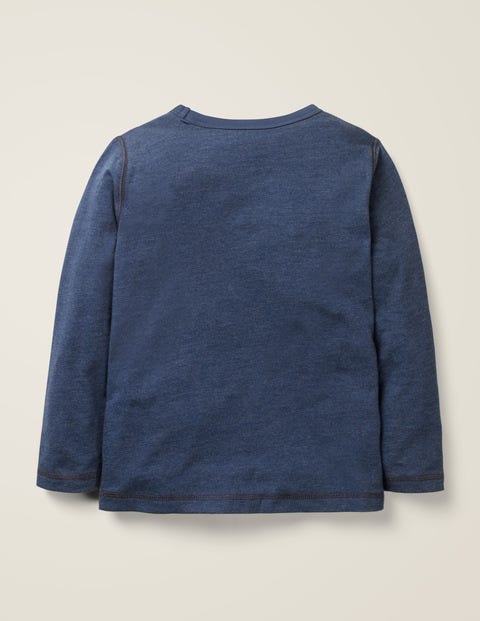 Essential Supersoft T-Shirt - Deep Blue Marl Essential Supersoft T-Shirt - Deep Blue Marl