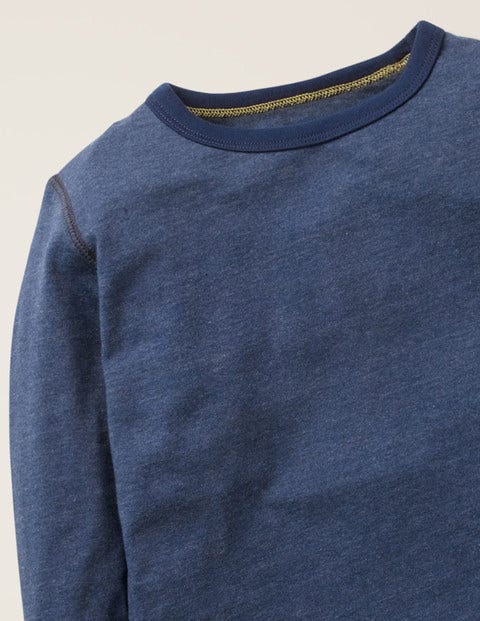 Essential Supersoft T-Shirt - Deep Blue Marl Essential Supersoft T-Shirt - Deep Blue Marl