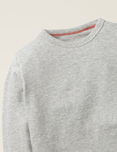 Essential Supersoft T-Shirt - Mid Grey Jaspé Essential Supersoft T-Shirt - Mid Grey Jaspé