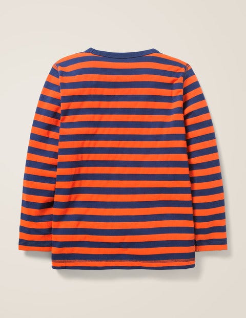 Essential Supersoft T-Shirt - College Blue/Techno Orange Essential Supersoft T-Shirt - College Blue/Techno Orange