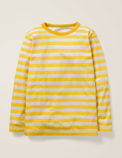 Essential Supersoft T-Shirt - Mustard Yellow/Oatmeal Marl Essential Supersoft T-Shirt - Mustard Yellow/Oatmeal Marl