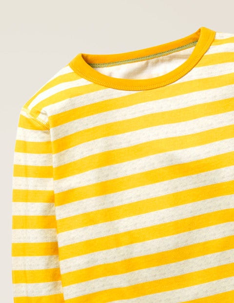 Essential Supersoft T-Shirt - Mustard Yellow/Oatmeal Marl Essential Supersoft T-Shirt - Mustard Yellow/Oatmeal Marl