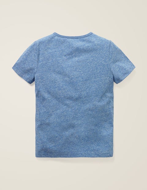 Fun Printed T-Shirt - Duke Blue Marl Animals Fun Printed T-Shirt - Duke Blue Marl Animals
