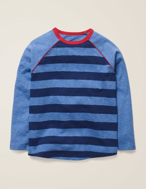 Raglan T-Shirt - College Blue/Blue Marl Raglan T-Shirt - College Blue/Blue Marl