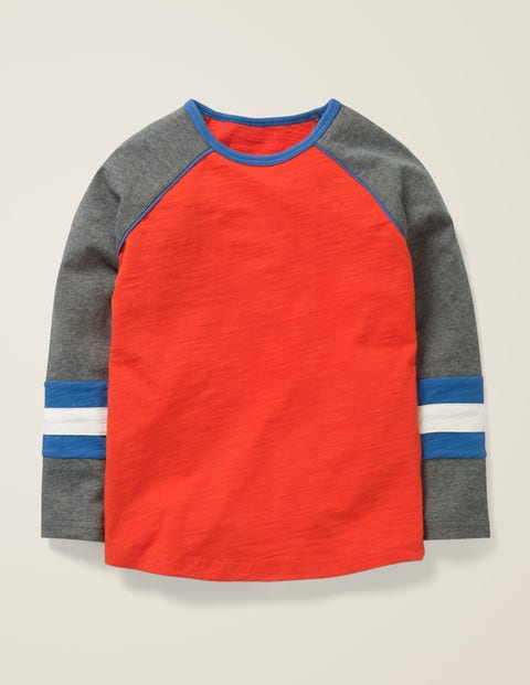 Raglan T-Shirt - Rocket Red/Grey Jaspe Raglan T-Shirt - Rocket Red/Grey Jaspe
