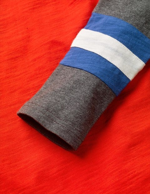 Raglan T-Shirt - Rocket Red/Grey Jaspe Raglan T-Shirt - Rocket Red/Grey Jaspe