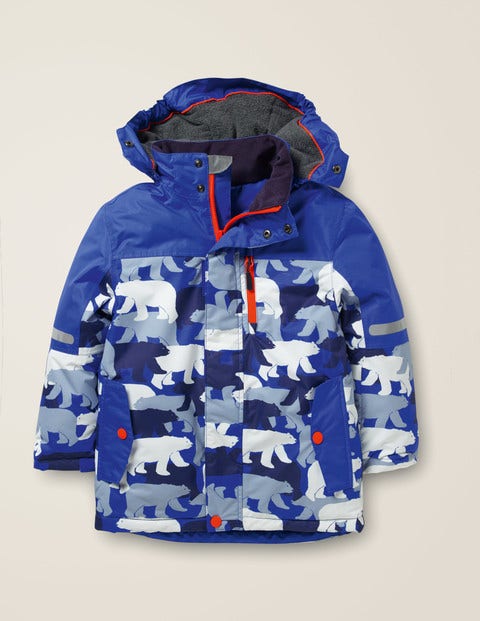 All-Weather Waterproof Jacket - College Blue/Polar Bear All-Weather Waterproof Jacket - College Blue/Polar Bear