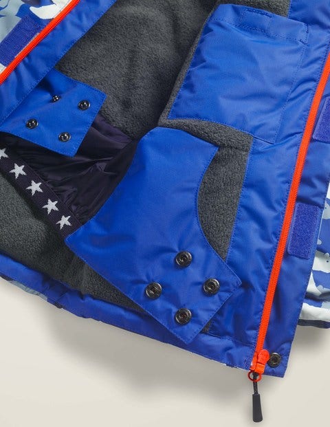 All-Weather Waterproof Jacket - College Blue/Polar Bear All-Weather Waterproof Jacket - College Blue/Polar Bear