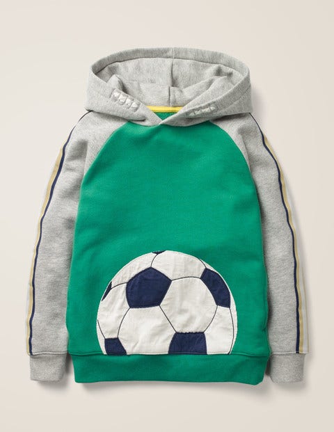 Football Hoodie - Hike Green Football Football Hoodie - Hike Green Football