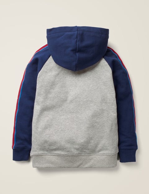 Football Hoodie - Mid Grey Marl Football Football Hoodie - Mid Grey Marl Football