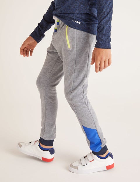 Active Sweatpants - Grey Marl/Heron Blue Active Sweatpants - Grey Marl/Heron Blue