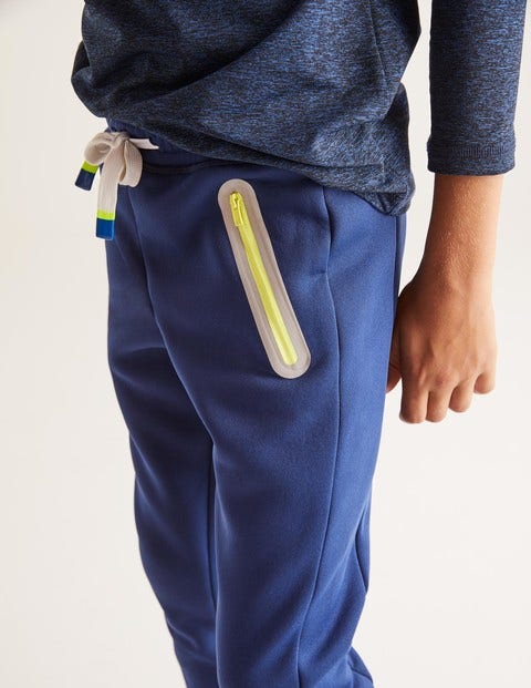 Active Sweatpants - Navy Blue/Safety Yellow Active Sweatpants - Navy Blue/Safety Yellow