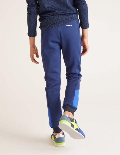 Active Sweatpants - Navy Blue/Safety Yellow Active Sweatpants - Navy Blue/Safety Yellow