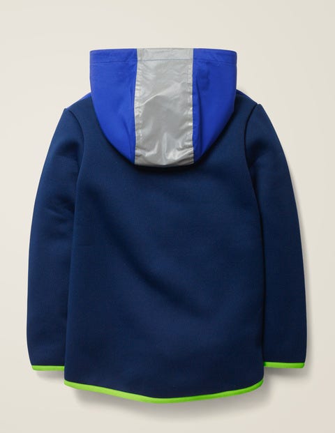 Active Zip-Up Hoodie - Navy Blue/Blue Heron Active Zip-Up Hoodie - Navy Blue/Blue Heron