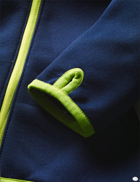 Active Zip-Up Hoodie - Navy Blue/Blue Heron Active Zip-Up Hoodie - Navy Blue/Blue Heron