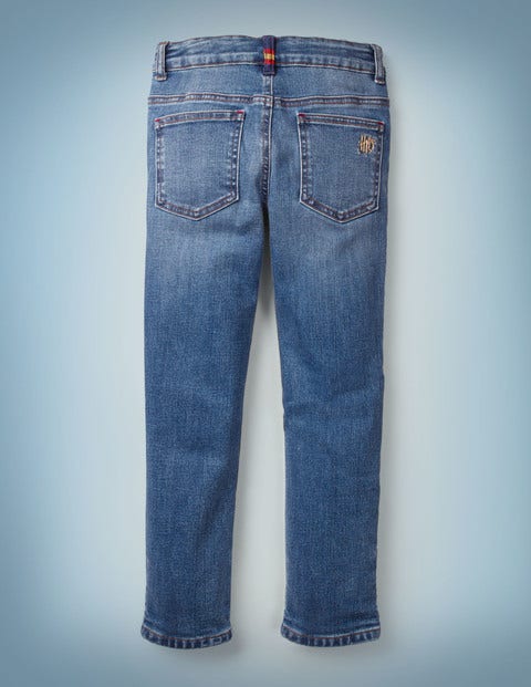 Lightning Bolt Slim Jeans - Mid Vintage Lightning Bolt Slim Jeans - Mid Vintage