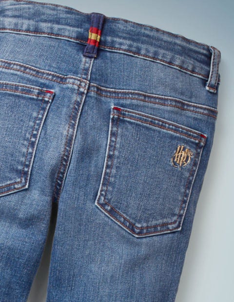 Lightning Bolt Slim Jeans - Mid Vintage Lightning Bolt Slim Jeans - Mid Vintage
