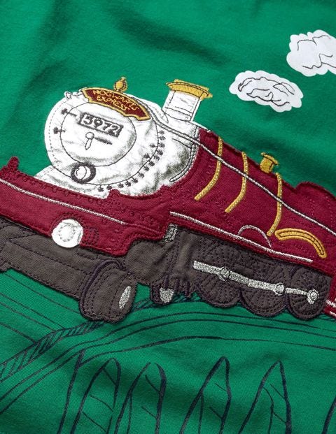 Magical Transport T-Shirt - Mountain Meadow Green Magical Transport T-Shirt - Mountain Meadow Green
