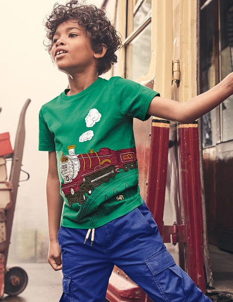 Magical Transport T-Shirt - Mountain Meadow Green Magical Transport T-Shirt - Mountain Meadow Green