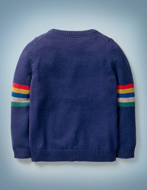 Harry Potter Knitted Jumper - College Blue Harry Potter Knitted Jumper - College Blue