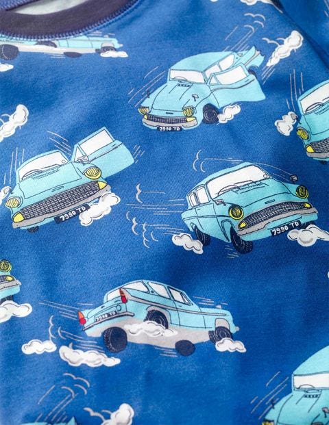 Harry Potter Long John Pajamas - Duke Flying Car Harry Potter Long John Pajamas - Duke Flying Car